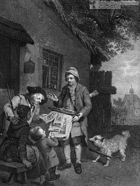 Der Kupferstichhändler (1766)